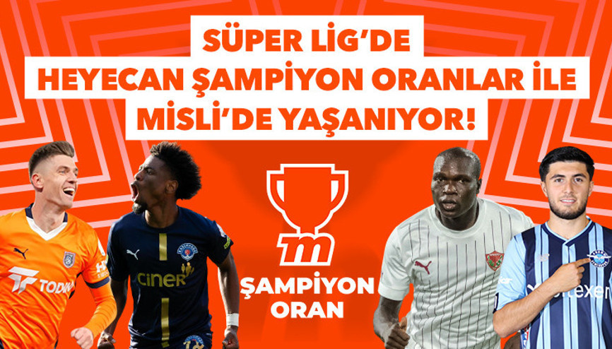 Süper Ligde ilk devre kapanıyor 2 maçtan tüm detaylar, muhtemel 11ler ve Misli ile Şampiyon Oranlar burada