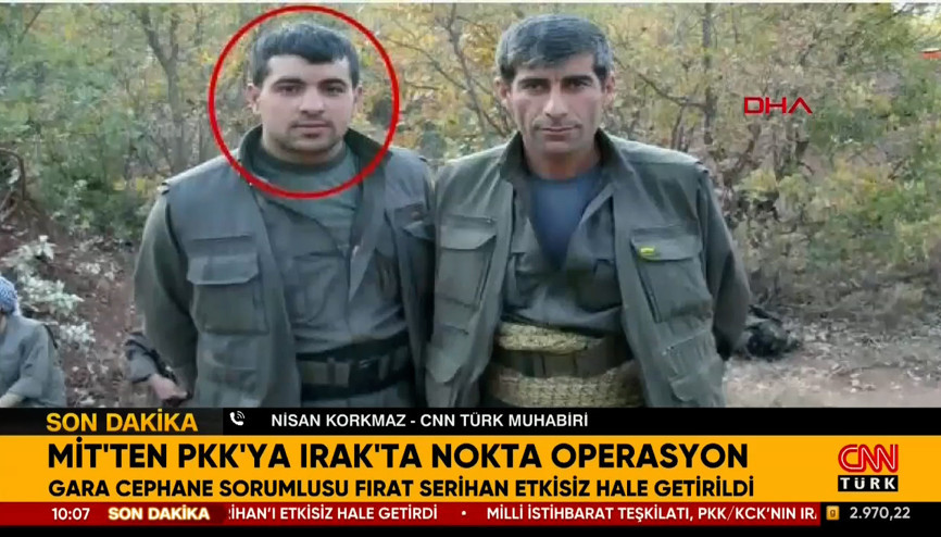 MİTten Irakta nokta operasyon