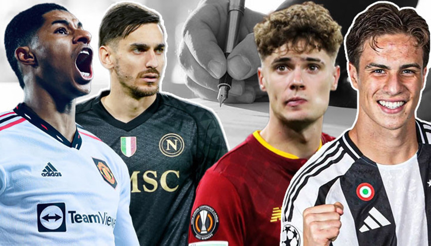 Transfer dönemi çılgın hamlelerle başlayacak Meret, Rashford, Zalewski, Kenan Yıldız... | Fenerbahçe, Galatasaray, Beşiktaş ve Trabzonspordan özel çalışma Transfer dönemi çılgın hamlelerle başlayacak Meret, Rashford, Zalewski, Kenan Yıldız... | Fenerbahçe, Galatasaray, Beşiktaş ve Trabzonspordan özel çalışma