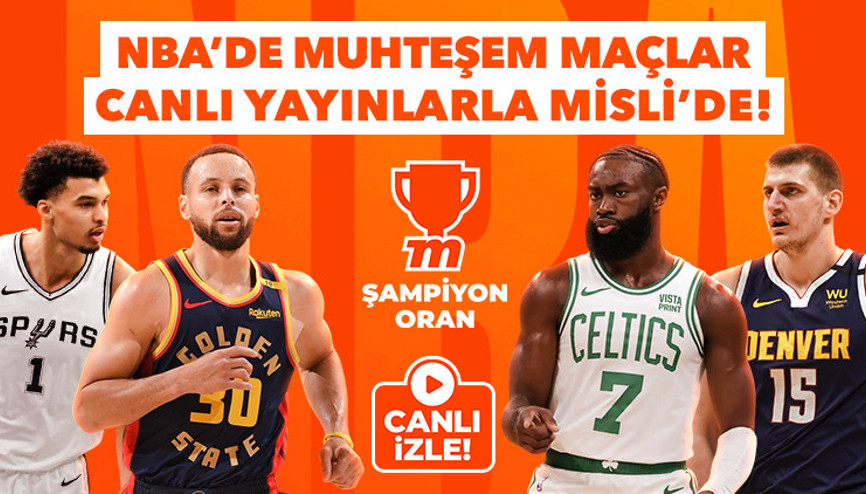 NBA’de Muhteşem Maçlar Canlı Yayınlarla Misli’de