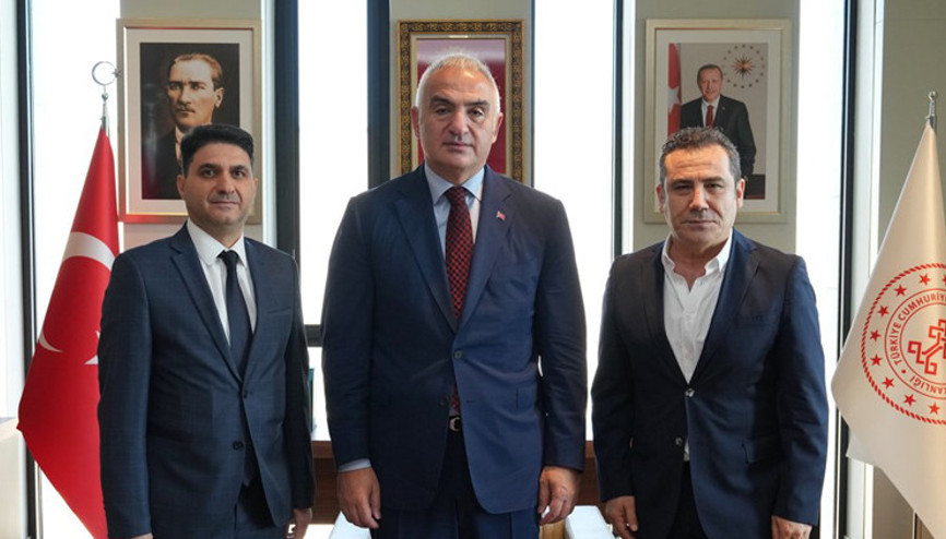MSG’den Kültür ve Turizm Bakanı Mehmet Nuri Ersoy’a Ziyaret