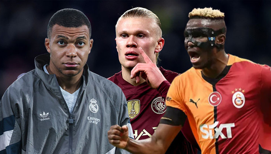 Dünyanın en iyi forvetleri listesinde Türkiyeden 1 futbolcu yer aldı Mbappe, Haaland, Kane ve Gyökeres... Dünyanın en iyi forvetleri listesinde Türkiyeden 1 futbolcu yer aldı Mbappe, Haaland, Kane ve Gyökeres...