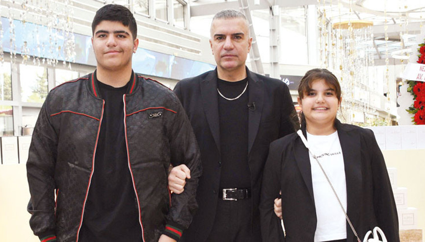 Çocukları boyuna yetişti