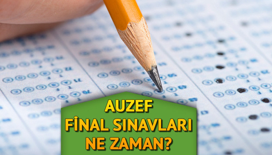 AUZEF final sınavları ne zaman, saat kaçta AUZEF bitirme sınavı kaç soru, kaç dk İşte sınav giriş belgesi indirme ekranı...