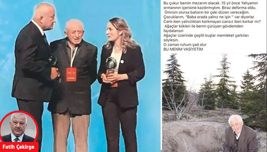 Dualarımız ‘Orman Dede’ için... Kendi mezarının şiirini yazdı şimdi ölümle yaşam arasında