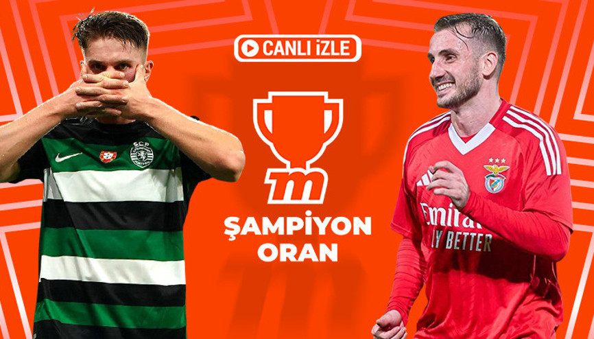 Sporting Lizbonun konuğu Benfica Maçtan tüm detaylar, muhtemel 11ler ve Misli farkıyla Şampiyon Oranlar burada