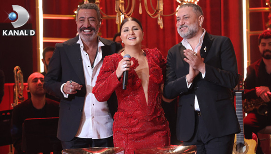 Yılbaşı programı için buluştular... Harika bir gece izleyiciyi bekliyor