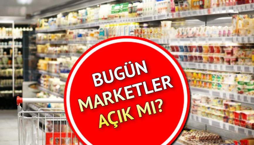 1 Ocak marketler açık mı BİM, A101, ŞOK, Migros bugün marketler saat kaçta açılıyor, kaçta kapanıyor