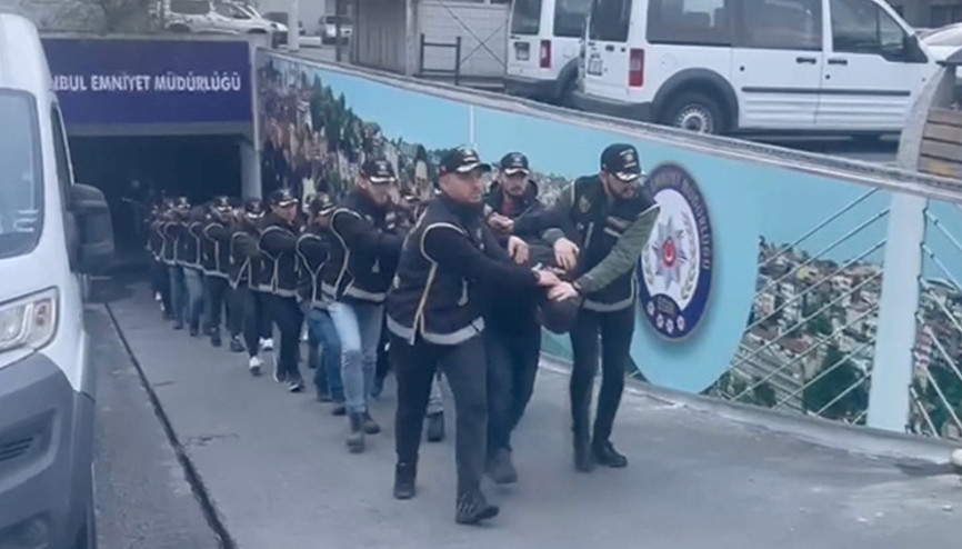 Sarallar suç örgütüne operasyon: 19 şüpheli tutuklandı
