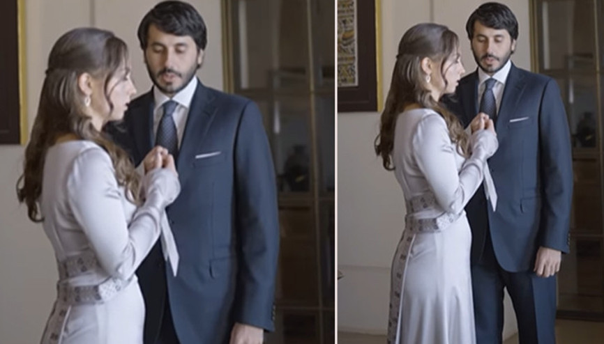 Bebeğin söylentisi var kendisi yok Gösterişli bir törenle evlenmişlerdi