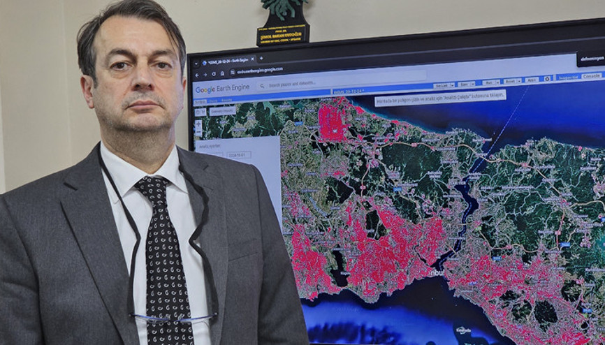 Küresel Yer İzleme Sistemi ile İstanbulun 10 yıllık kentsel büyümesi incelendi: Yüzde 75 civarında bir değişim gözlüyoruz