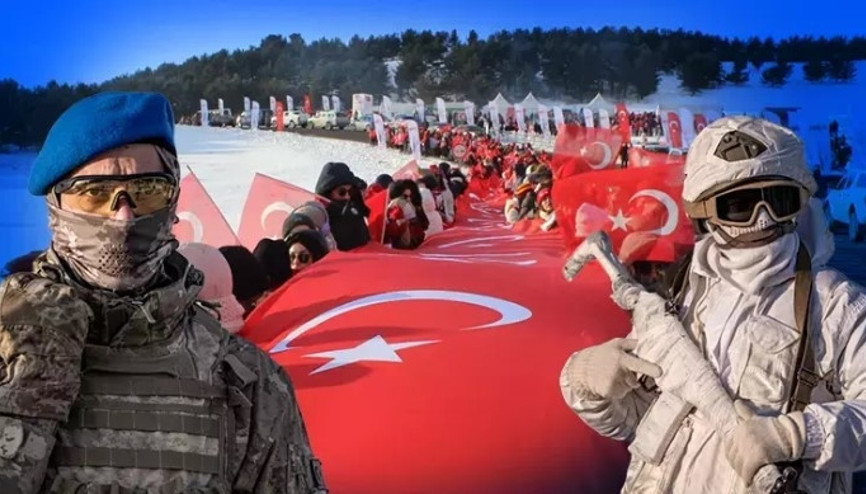 Sarıkamış Harekatı’nın 110. yılında binlerce kişiyle anma yürüyüşü