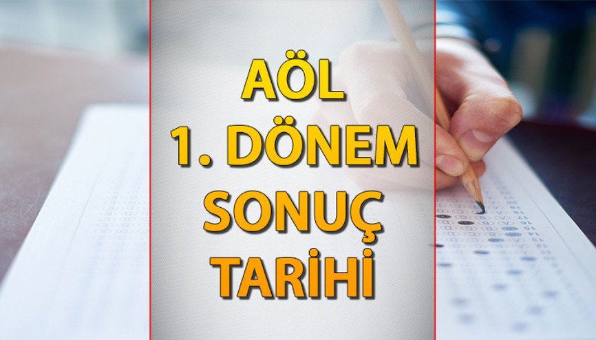 AÖL SONUÇ TARİHİ 2025 (BİRİNCİ DÖNEM) || MEB AÖL birinci dönem sınav sonuçları ne zaman açıklanacak