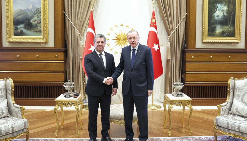 Barzani’yle Suriye ve Irak gündemi