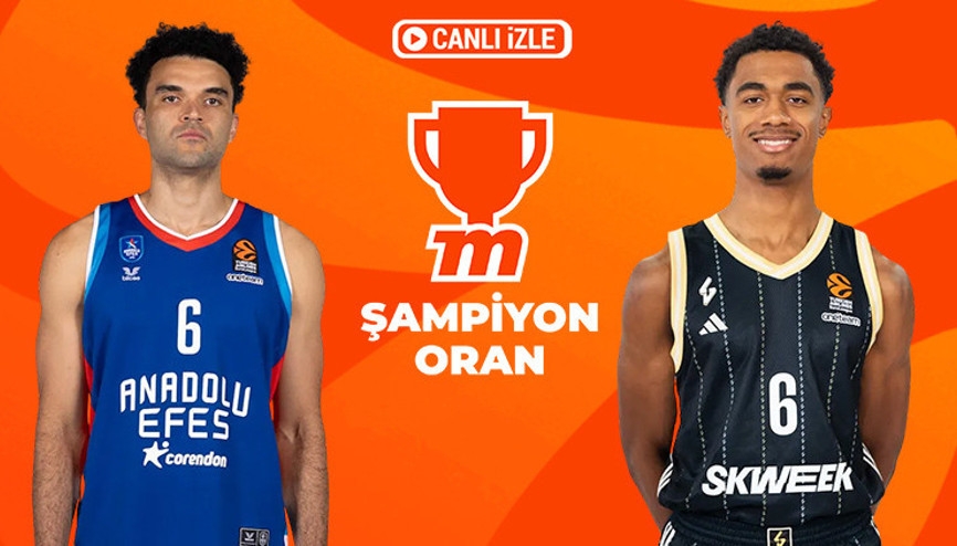 Luca Banchinin ilk maçında Anadolu Efesin konuğu Asvel Canlı yayın ve Şampiyon Oranlar Mislide