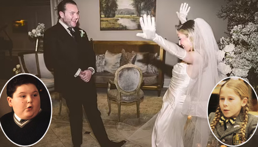 İki çocuk oyuncu yıllar sonra evlendi... 10 yaşındayken tanışmışlardı