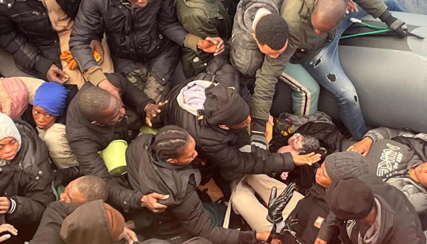 Okyanusun ortasında hayat mücadelesi