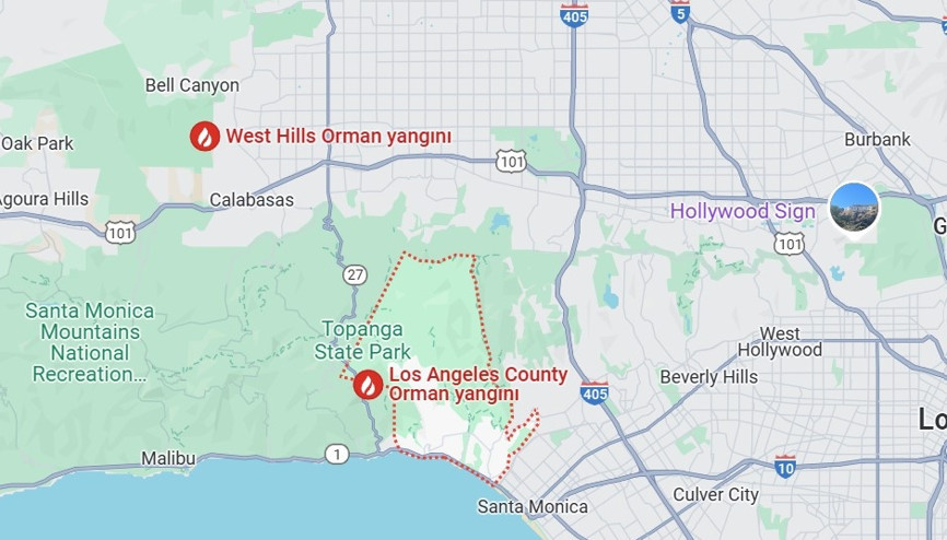 Los Angeles yangını neden ve nasıl çıktı Los Angeles yangınının sebebi nedir