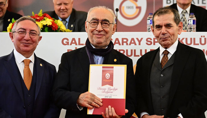 Şener Şen, Galatasaray Divan Kurulu üyesi oldu