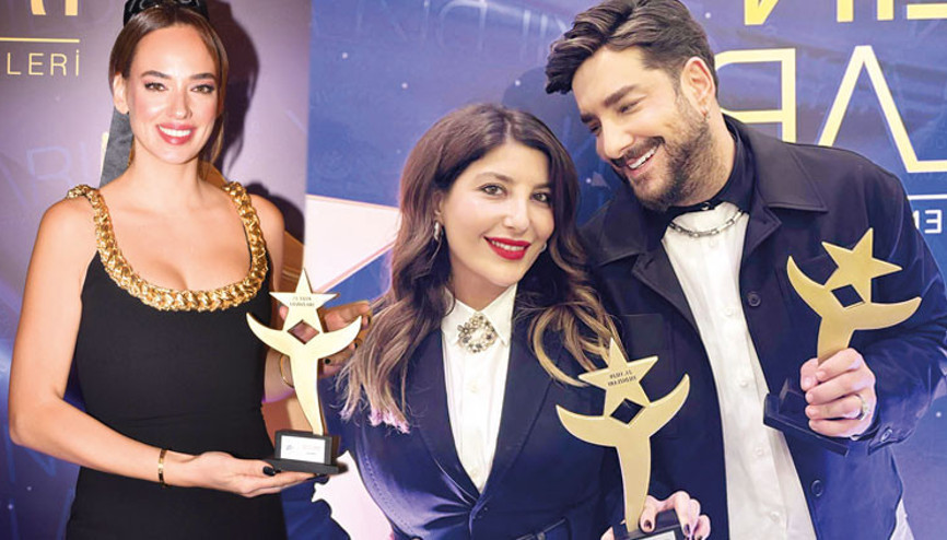 Yılın yıldızları ödüllendi