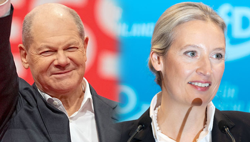 Scholz’a ve Weidel’e tam destek Scholz’a ve Weidel’e tam destek