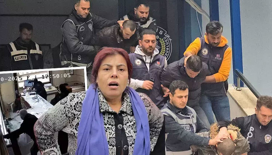 Karabükte kuyumcu soygunu kamerada Anneden dikkat çeken sözler