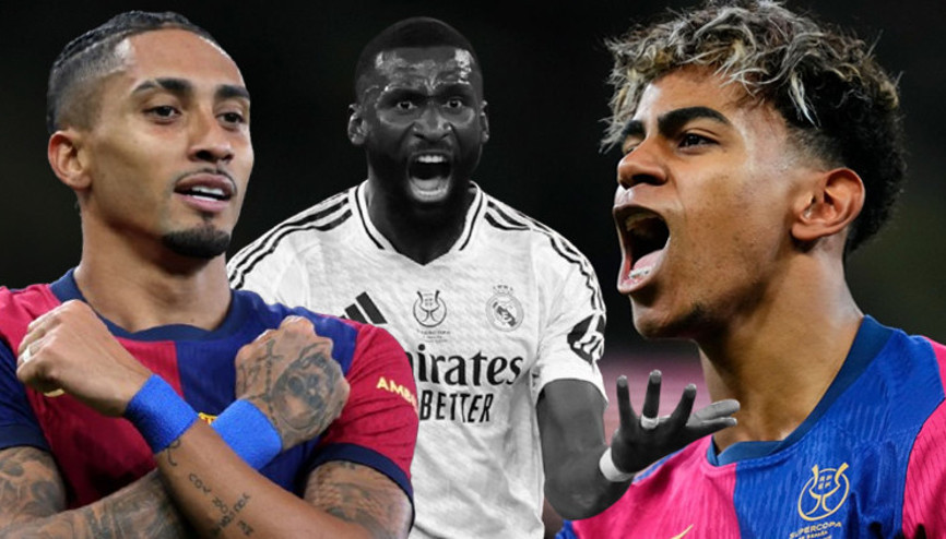 Barcelona, Real Madridi paramparça etti Arda Güler, 7 gol ve 1 kırmızılık El Clasicoda...