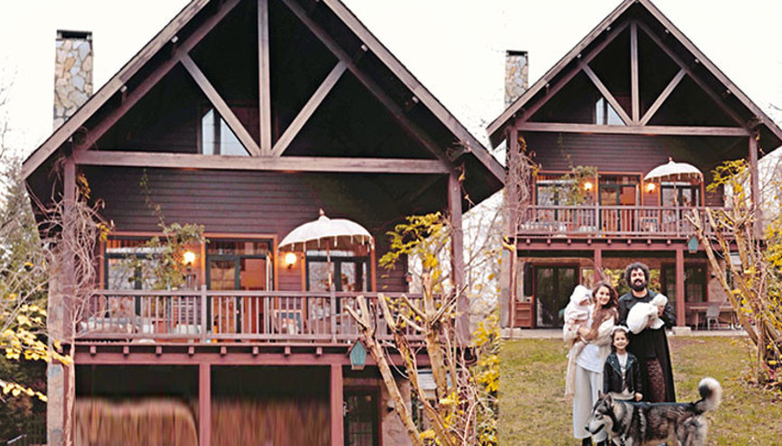 Ünlü şarkıcı eşi ve çocukları ile bu evde yaşıyor...  Sürpriz doğum hediyesi