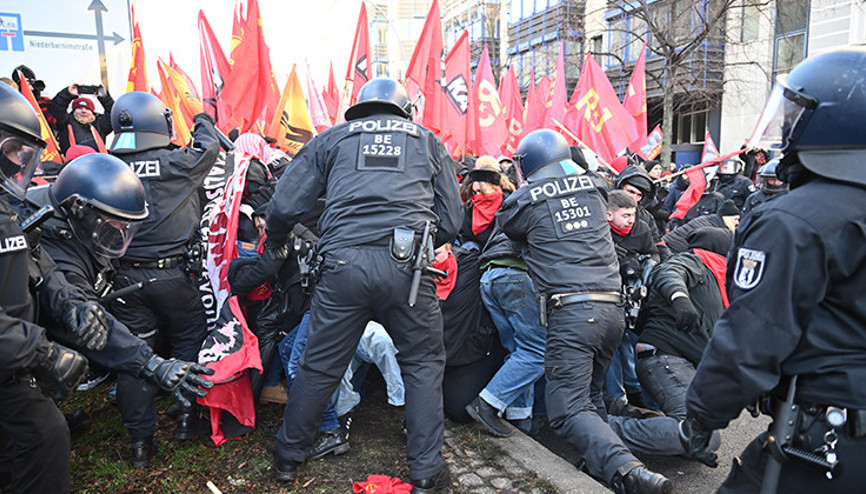 17 polis yaralandı, 20 kişi gözaltında