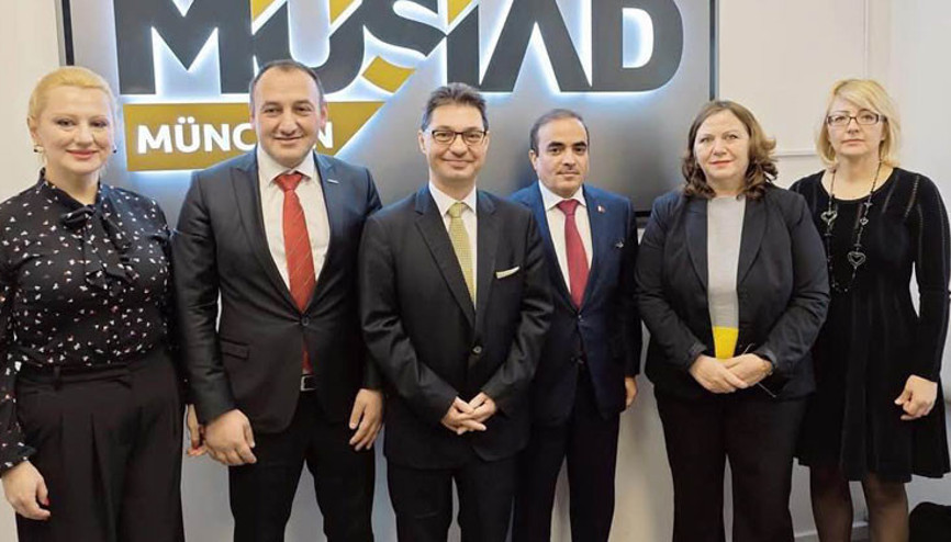 MÜSİAD, Münih’te yeni merkezini açtı