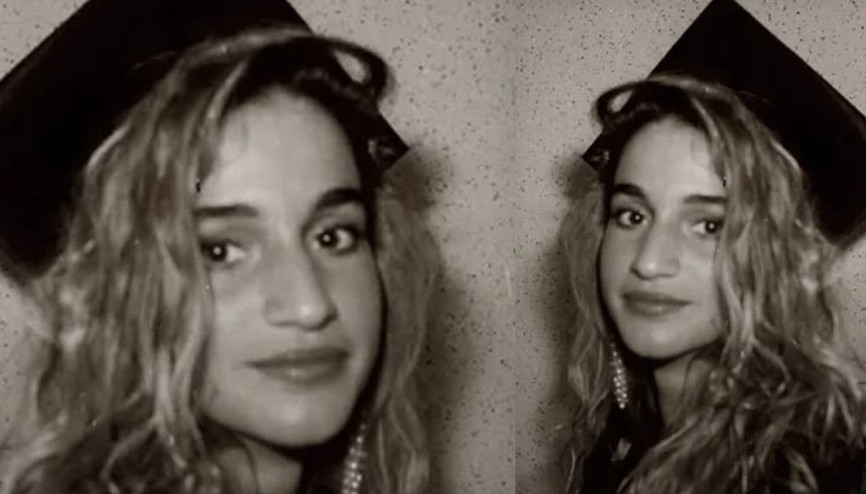 Bu poz düğünden iki yıl önce çekildi... Çocukları büyütüp evlendirdi... Artık torunu bile var