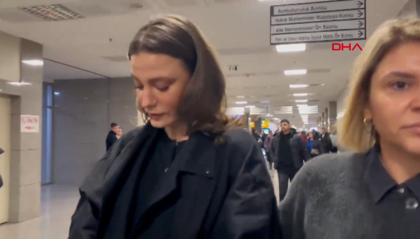 Serenay Sarıkaya Çağlayan Adliyesinde