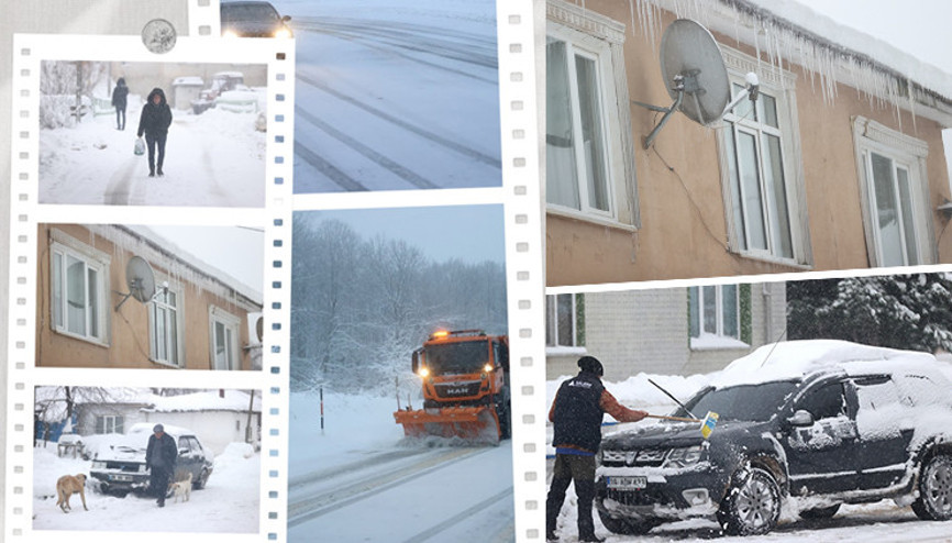 Balkanlardan gelen kar İstanbula ilerliyor Bölgede kartpostallık manzaralar ortaya çıktı