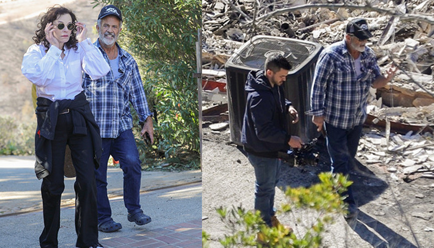 Bunca yılın hatırası bir anda küle döndü… Yanan evinden geriye kalanları üzgün gözlerle aradı