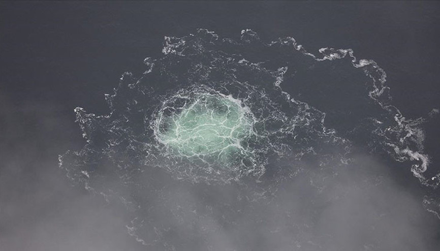 Baltık Denizinde korkutan Kuzey Akım sızıntısı