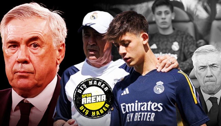 Real Madridde Ancelotti görüşme odasına Arda Gülerin oynamama nedeni...