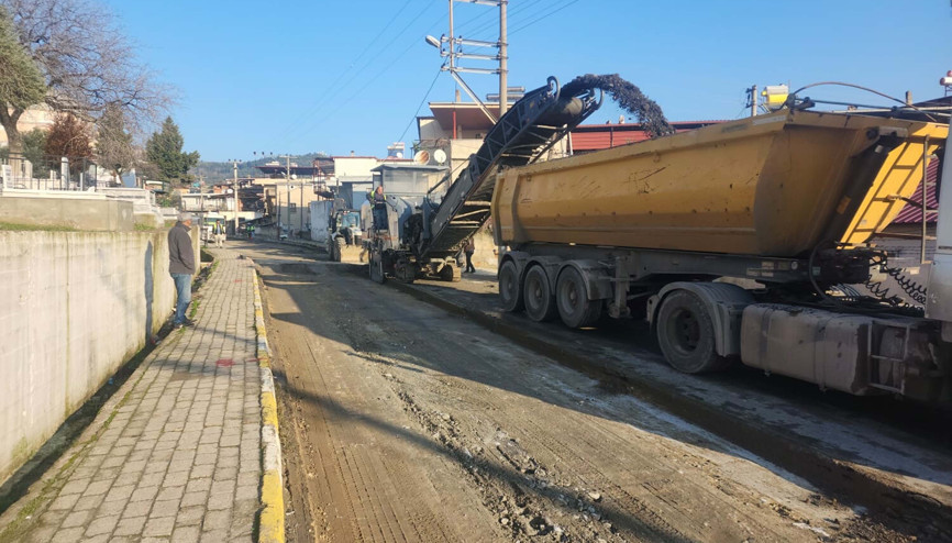 Sökede yol çalışması