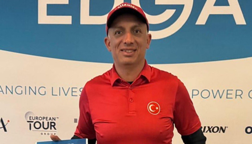 Milli golfçü Mehmet Kazan, Portekizde şampiyon