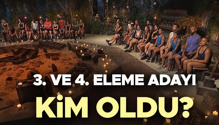 SURVİVOR 3. VE 4. ELEME ADAYI BELLİ OLDU Dün akşam (18 Ocak) Survivor eleme potasına kimler gitti, 3 dokunulmazlık oyununu hangi takım kazandı İşte performans eşleşmeleri