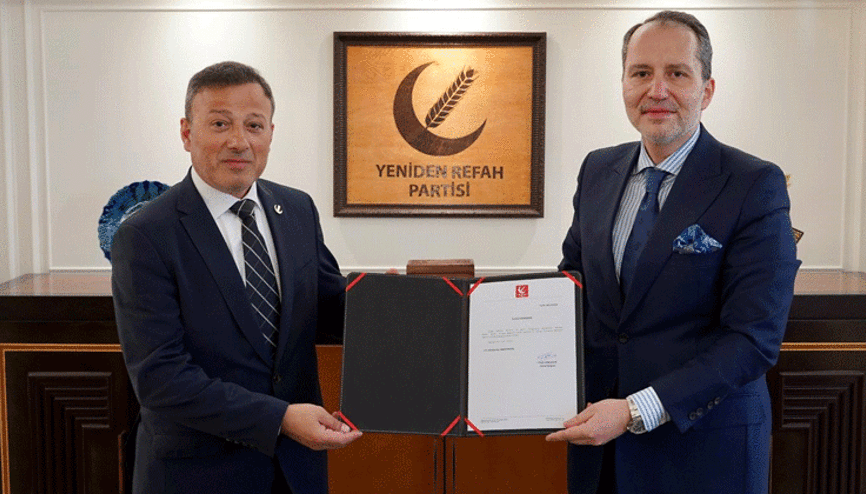 Ahmet Günaydın ile Yeniden Refah Avrupa toplantısı