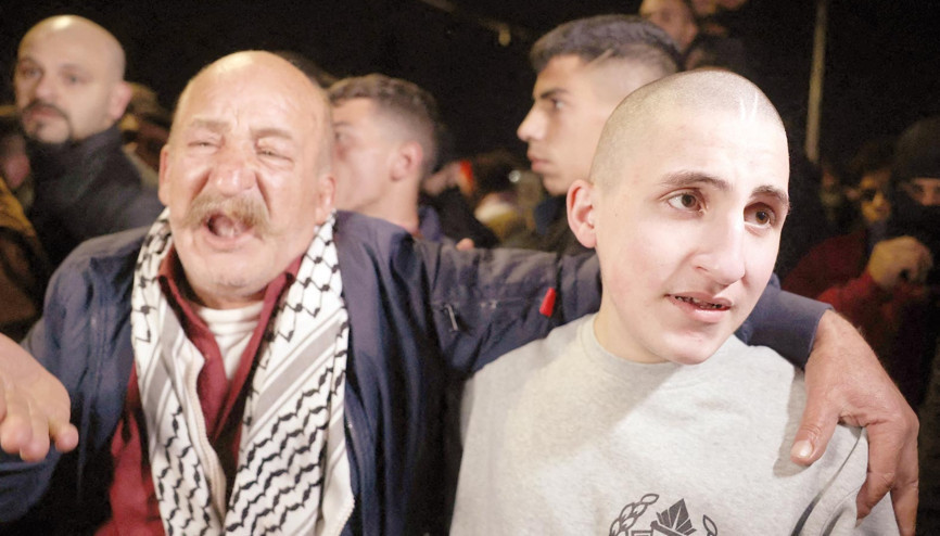 90 Filistinli esir serbest... Cehennemden çıktık