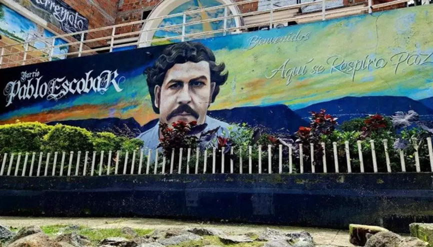 Pablo Escobar resmine belediye müdahalesi