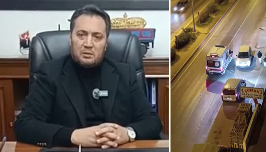 İmamoğlu Belediye Başkanı Kasım Karakösenin içinde bulunduğu otomobile silahlı saldırı Saldırgan yakalandı İmamoğlu Belediye Başkanı Kasım Karakösenin içinde bulunduğu otomobile silahlı saldırı Saldırgan yakalandı
