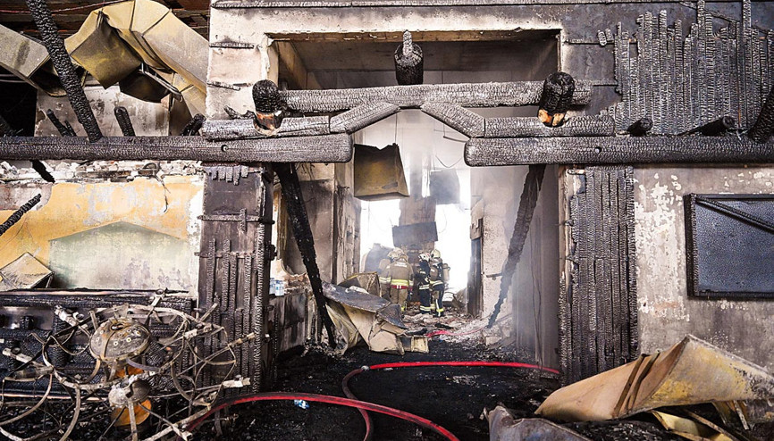 Uzmanı anlattı: Yangın merdiveni nasıl yanmaz