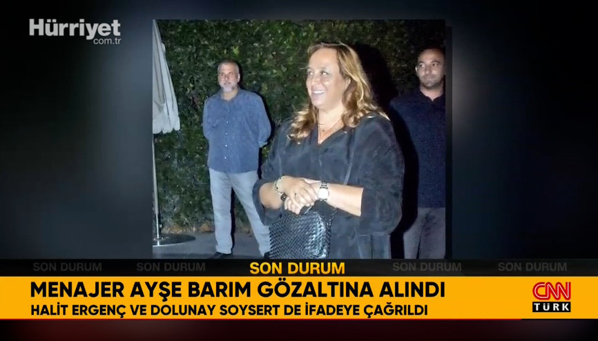 Ayşe Barım gözaltına alındı: Halit Ergenç ve Dolunay Soysert de ifadeye çağrıldı