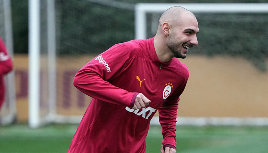 Ahmed Kutucu, Galatasarayda ilk idmanına çıktı Sara müjdesi...