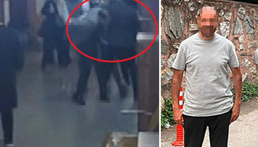 Bursada mağdur olarak geldiği duruşma öncesi eşinin avukatını dövdü