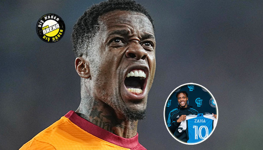 Galatasaraydan Charlottea transfer olan Zaha ABDde tartışma konusu oldu Kariyerinin sonu gibiydi