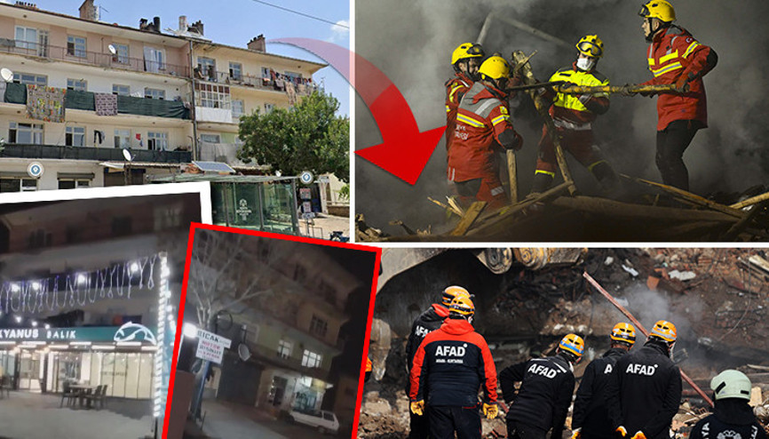 Konyada dehşet anlarını anlattı Bina çökmeden önce zemindeki restoranda fayanslar düşmeye başlamış Konyada dehşet anlarını anlattı Bina çökmeden önce zemindeki restoranda fayanslar düşmeye başlamış