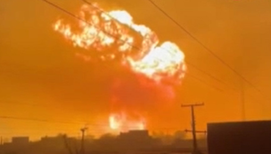 LPG yüklü tanker bomba gibi patladı: 6 ölü, 30 yaralı